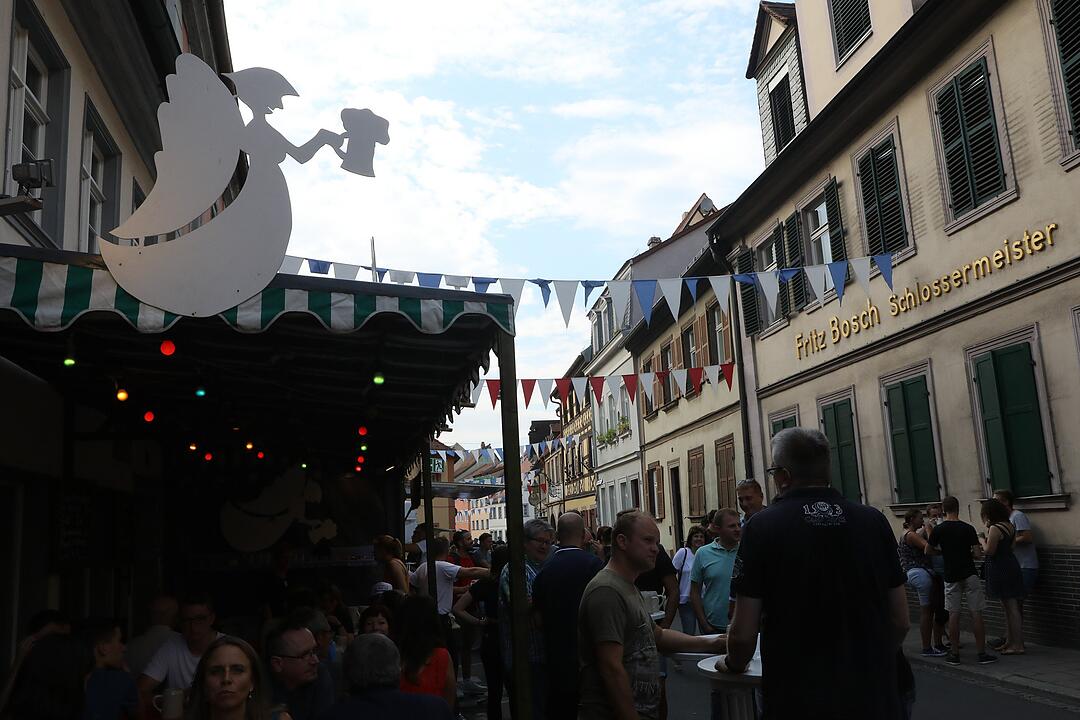 Bamberg; erster Tag mit Bieranstich der Sandkirchweih; Foto: Barbara Herbst