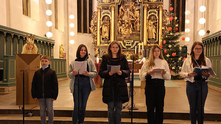 Impressionen vom Besuch des Nürnberger Christkinds.