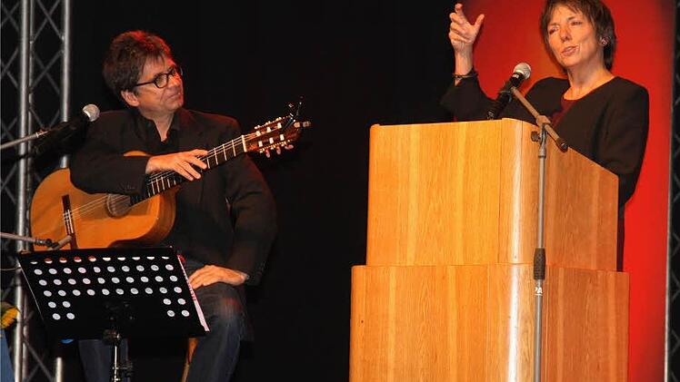 Werner Hucks und Margot Käßmann.