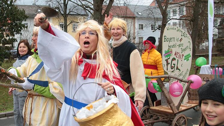 Der Forchheimer Faschingszug, ein Spektakel für alle.  Josef Hofbauer