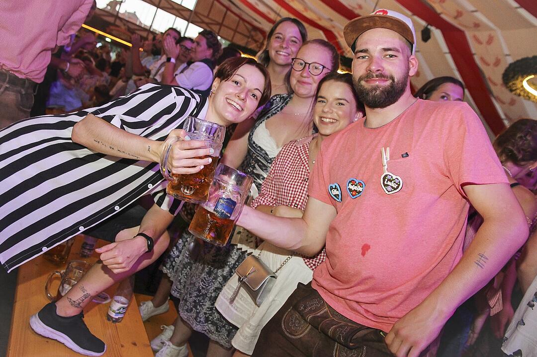 Beste Stimmung bei der 71. Kulmbacher Bierwoche