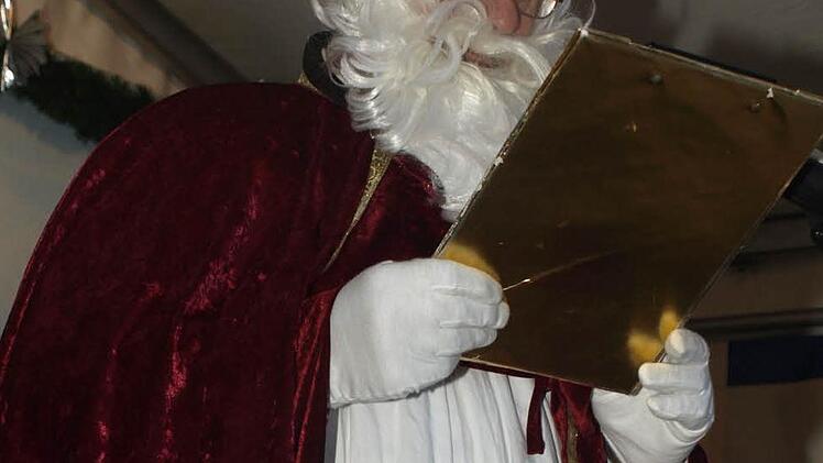 Herbert Häuslein als Nikolaus