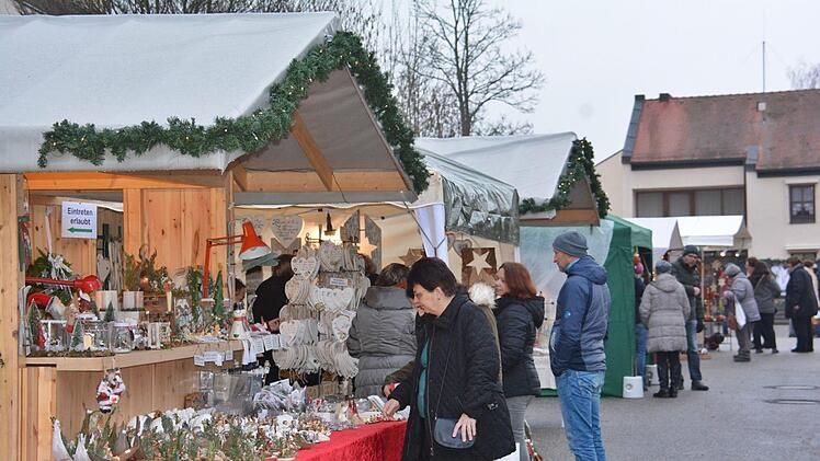 Der traditionelle Bildhäuser Weihnachtsmarkt. Foto: Hanns Friedrich