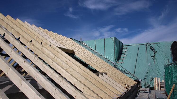Eindrücke von der Baustelle für das neue Behördenzentrum. Foto: Ralf Ruppert