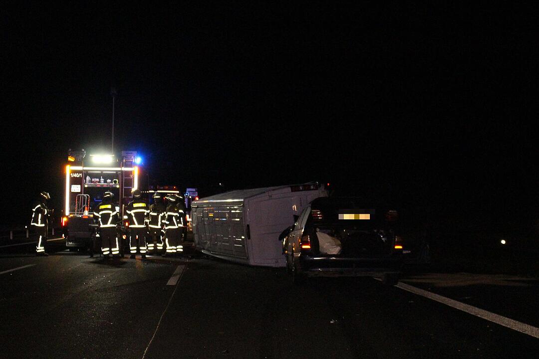 Schwerer Unfall auf der A9