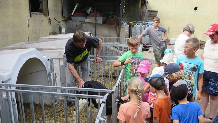 Eine von vielen Aktivitäten im letzten Jahr bei den Obst- und Gartenbaufreunden Wittershausen: "Wo kommt denn die Milch her?"