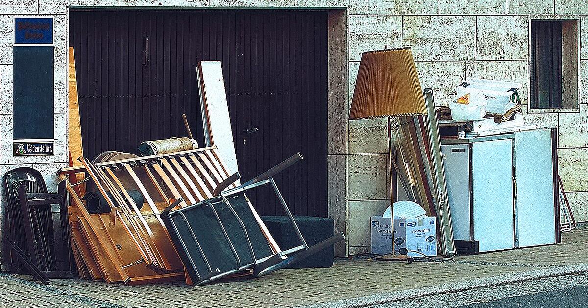 Fremden Sperrmüll einfach mitnehmen ist das erlaubt?