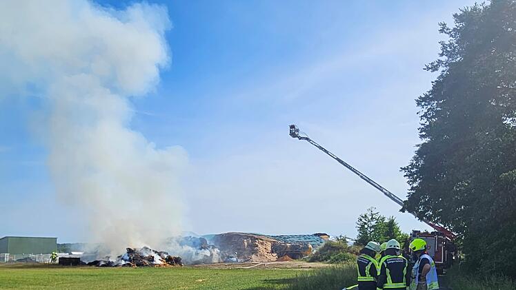 Feuer bei Biogasanlage Kairlindach