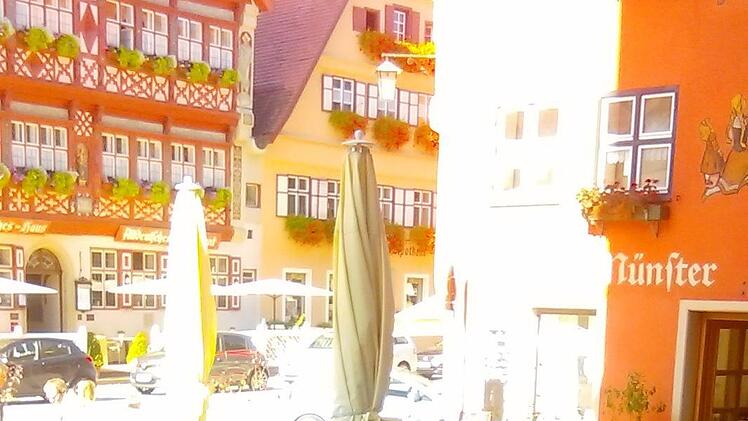 Die Chorgemeinschaft Frohsinn besuchte Dinkelsb&uuml;hl. Lena Ney