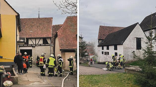 Reichmannsdorf: Anwohner bemerken Rauch in angrenzendem Geb&auml;ude - und rufen die Feuerwehr