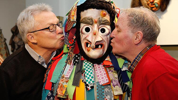 Sie sind immer für einen Spaß zu haben - KiKag-Präsident Wolfram Beha (links) und sein Geschäftsführer Dieter Kewersun.  Foto: Matthias Hoch