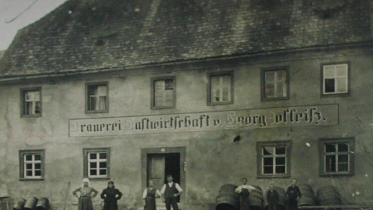 Der Gasthof 1916. Repro: Carmen Schwind