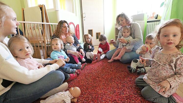 Am Kindergarten "Zwergenland" sollen während der Bauphase Container aufgestellt werden, um die Kinder unterzubringen.  Foto: Josef Hofbauer