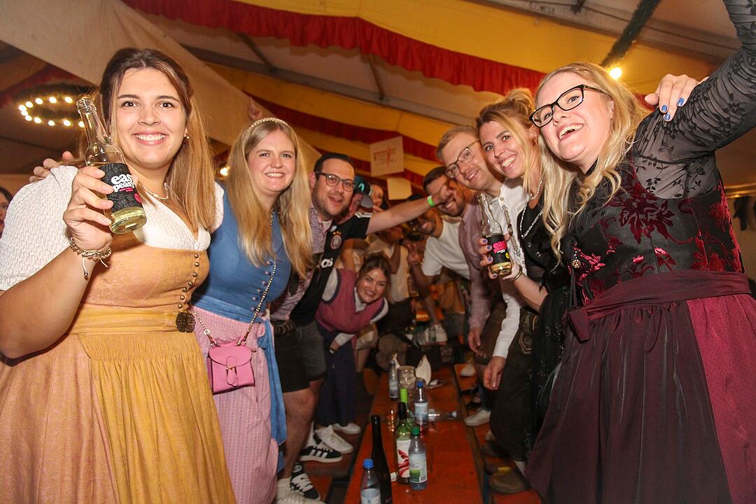 Endlich wieder Weinfest in Abtswind.