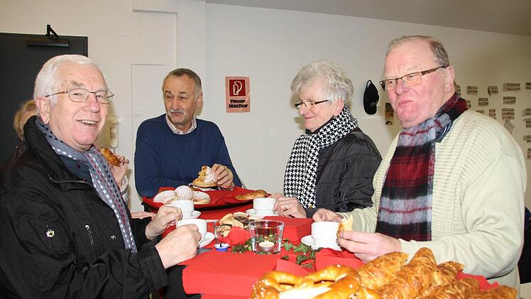 Eindrücke vom Redaktionsfrühstück der Saale-Zeitung. Foto: Ralf Ruppert