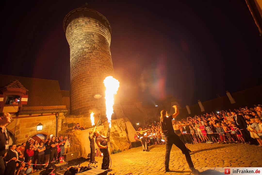 Erste Burgnacht auf der Kaiserburg