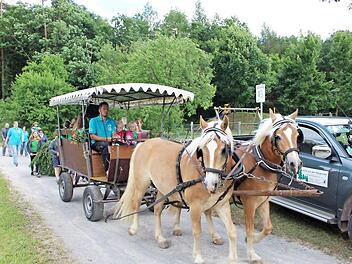 Kutschfahrten stehen bei den Festen der Decheldorfer Waldeslust oft als Attraktion auf dem Programm. Auch am Wochenende werden die Pferde wieder angeschirrt. Foto: Archiv