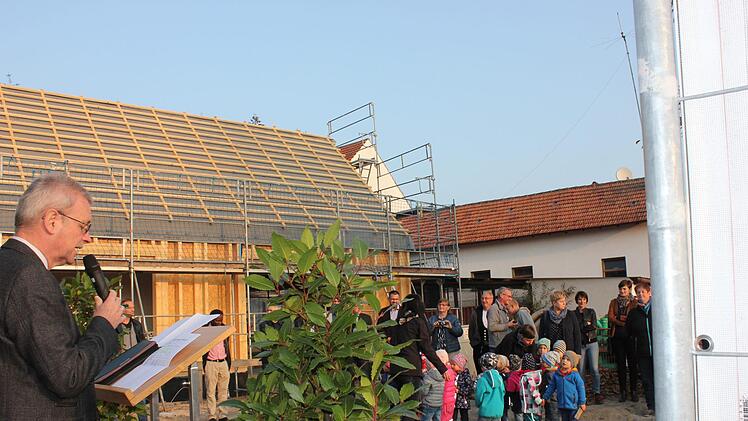 Impressionen vom Richtfest.  Foto: Birgit Will