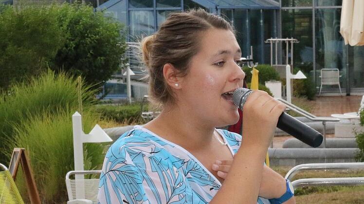 Sommerfest in der "ThermeNatur": Tamara Kieser Foto: Desombre