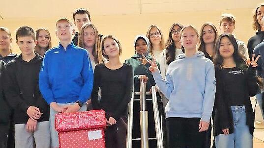 Die Helferwichtel der Ritter-von-Traitteur-Mittelschule in Forchheim.