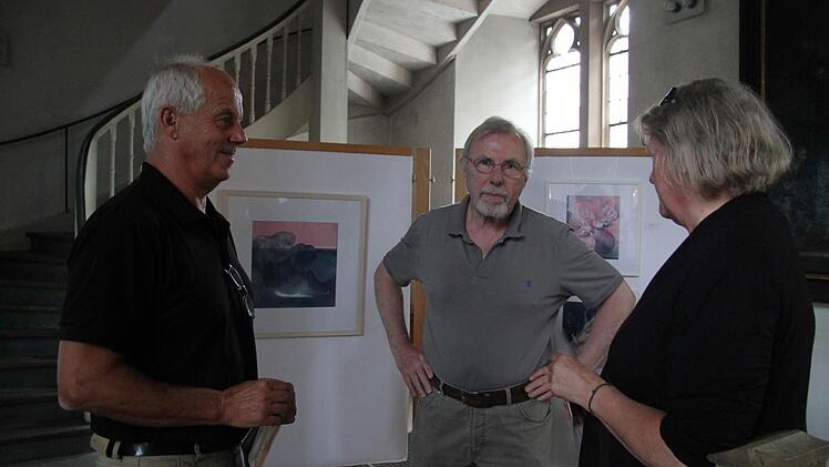 Wobei die Bilder doch Anlass gaben, darüber zu diskutieren. Foto: Sonja Adam