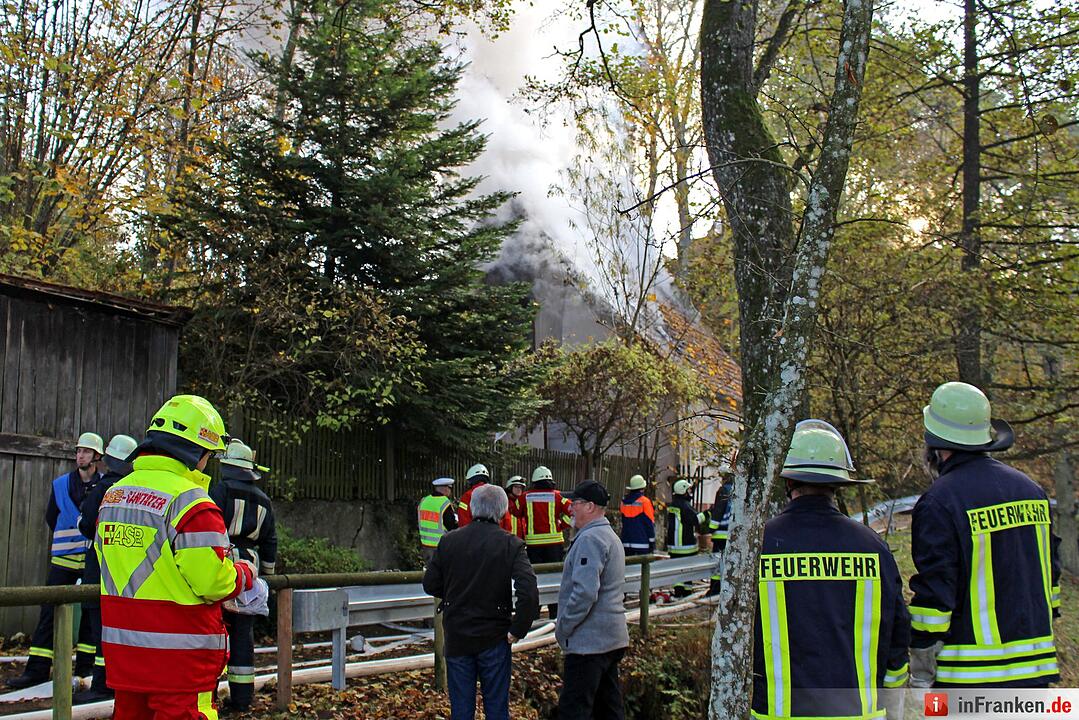 Brand in Neuhaus bei Hersbruck