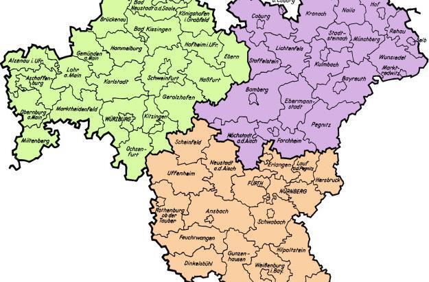 Fruher War Franken Anders Was Die Gebietsreform Veranderte Interaktiv