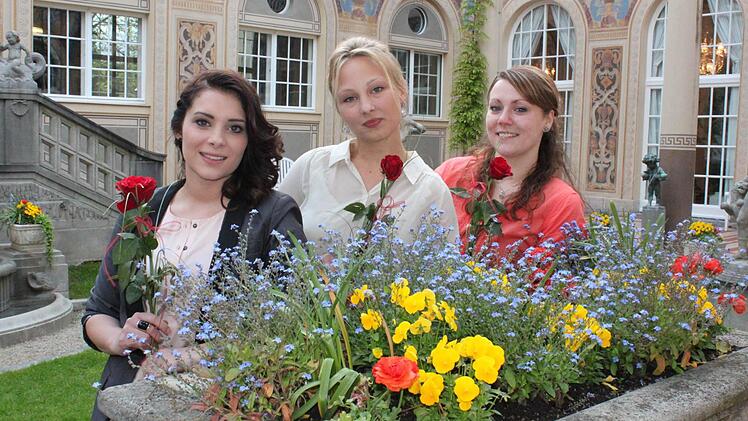 Sie haben das Casting für sich entschieden: Anna-Lena Koch, Franziska Bischof und Stefanie Schubert (von links). Fotos: Thomas Mäuser