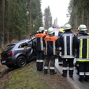 Tödlicher Unfall auf B85