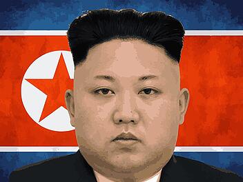 Kim Jong Un herrscht über Nordkorea und droht immer wieder mit Krieg.