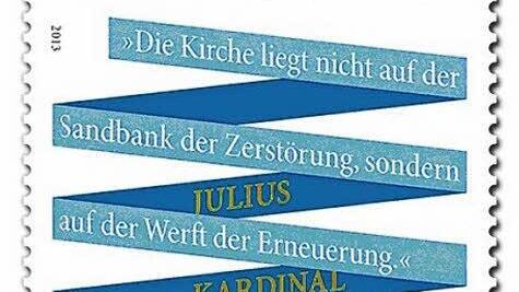 Die Julius-Kardinal-Döpfner-Marke  Foto: Deutsche Post