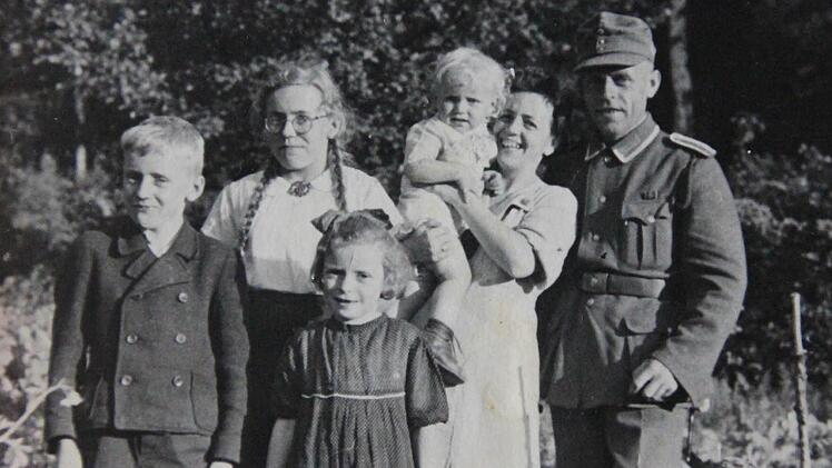 Familienfoto der Wiesners zu Beginn des Kriegs. Foto: privat