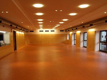 Ein Blick in die Mehrzweckhalle Foto: fra-press/Archiv