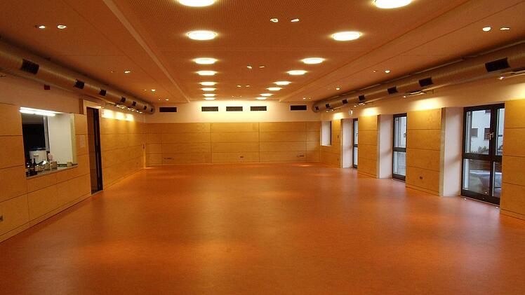 Ein Blick in die Mehrzweckhalle Foto: fra-press/Archiv