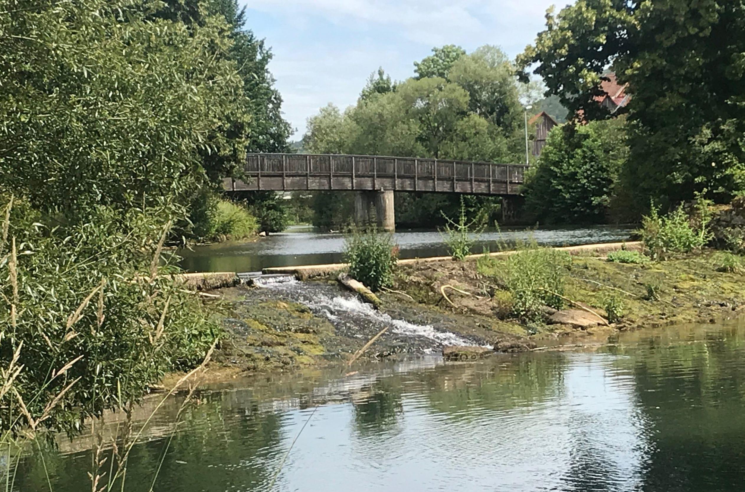 Frankische Schweiz Burger Besorgt Wegen Trockenen Fluss Arms