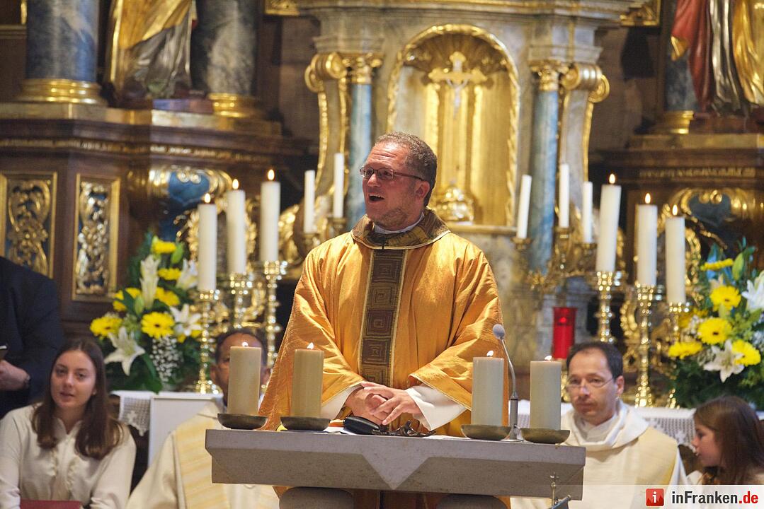 Nach einjähriger Kirchensanierung: Hannberg feiert die Wiedereröffnung der Wehrkirche der Pfarrei Geburt Mariens Hannberg