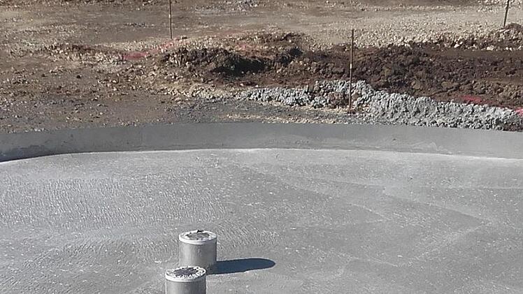 Hier wird einmal Wasser laufen.Foto: Anette Schreiber