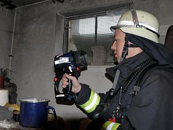 Die Untersuchung mit einer Wärmebildkamera ergab nichts Außergewöhnliches. Foto: Roland Meister
