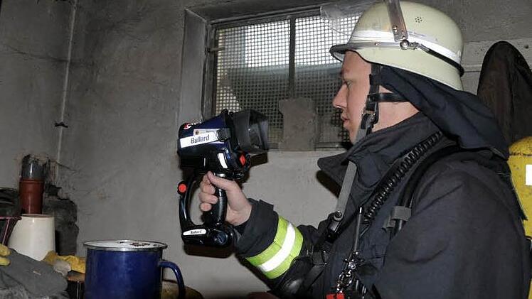 Die Untersuchung mit einer Wärmebildkamera ergab nichts Außergewöhnliches. Foto: Roland Meister