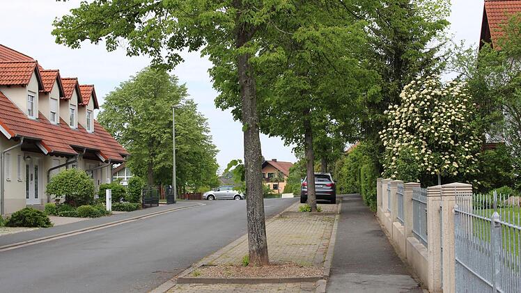 Als die Linden noch "Am Steinacker" standen. Foto: Evi Seeger