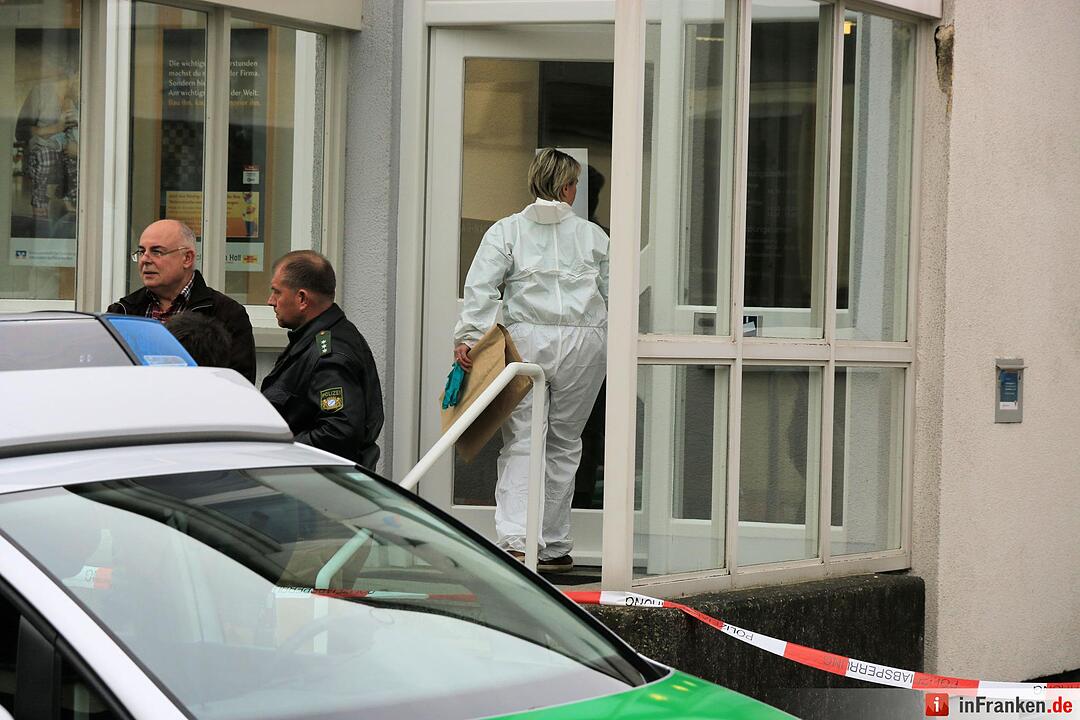 Banküberfall in Hausen bei Forchheim