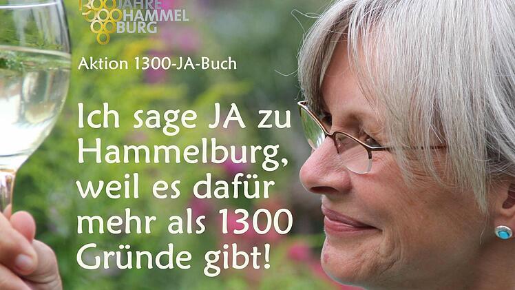 Nicht nur Maria Heckmann sagt Ja zu Hammelburg. Foto: Maria Heckmann
