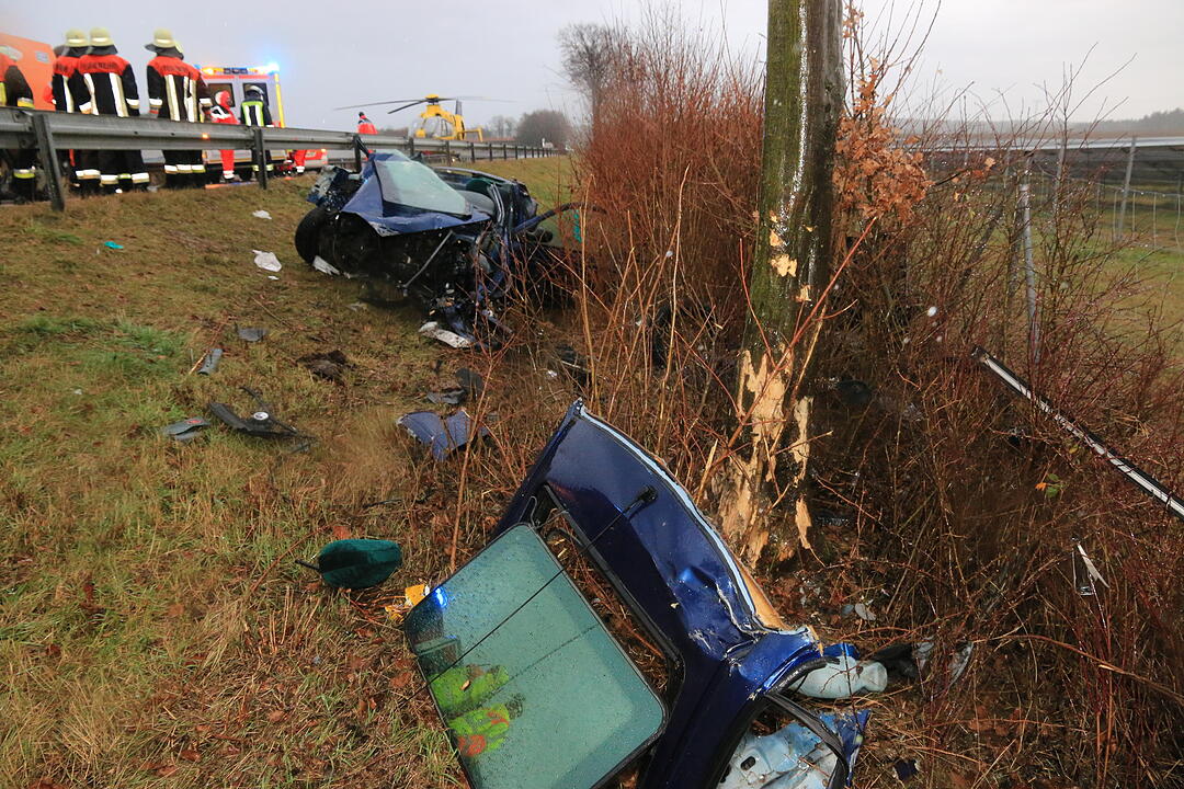 Schwerer Unfall auf A70 bei Wonsees