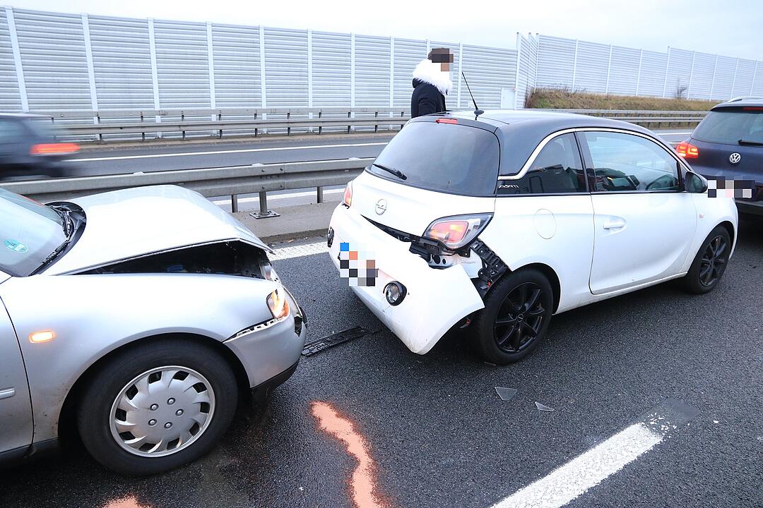 Massenunfall auf der A73 Höhe Breitengüssbach