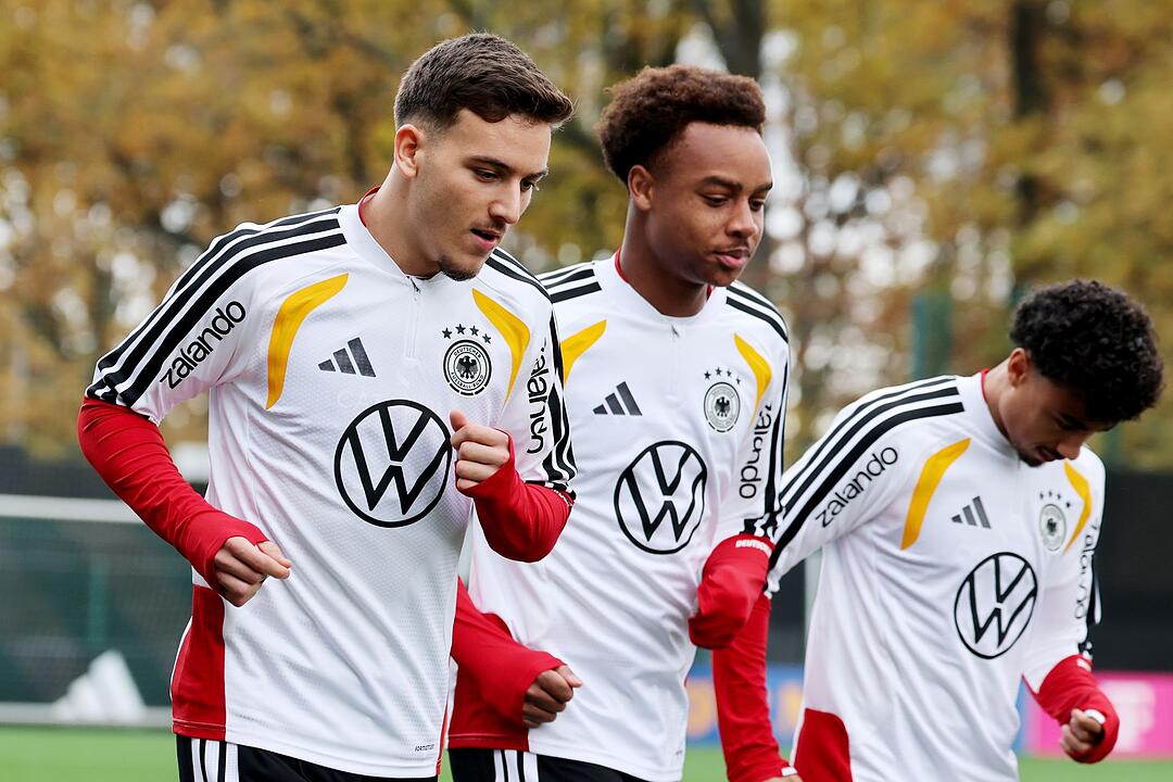 Training der Fußball-Nationalmannschaft