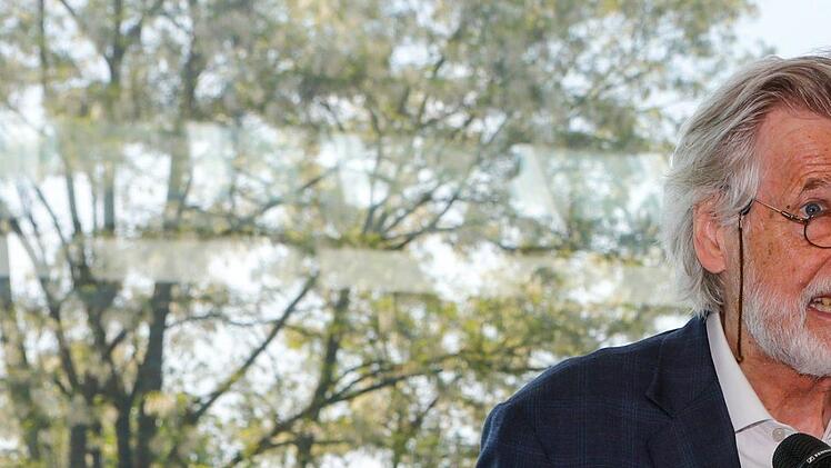 Eröffnung der Großplastikenausstellung von Rui Chafes in Bamberg am 12. Mai 2018. Foto: Matthias Hoch