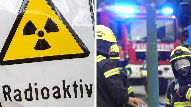 Gewerbepark Nürnberg-Feucht: Heruntergefallenes Paket löst ABC-Alarm aus - "könnte ein Strahler sein"