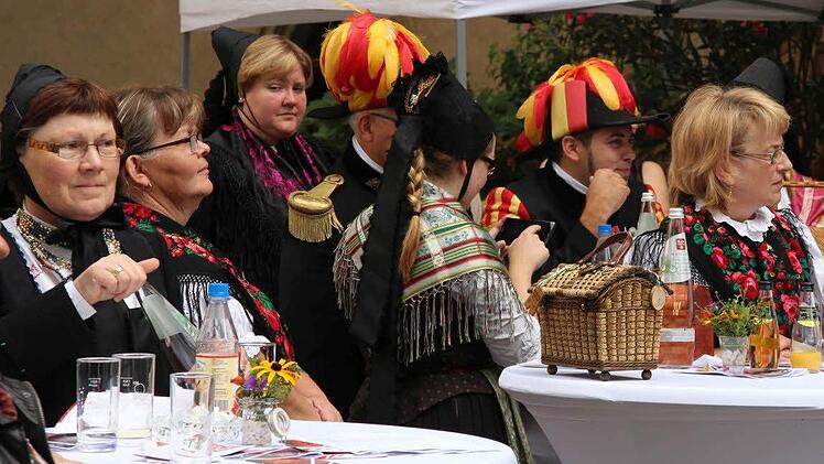 Kulturempfang des Bezirks Unterfranken auf Schloss Aschach. Foto: Dieter Britz