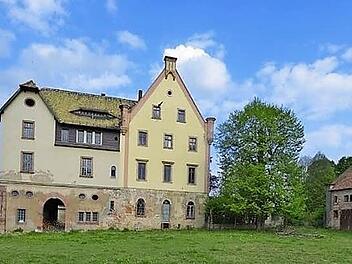 Das Rittergut Sahlis in Sachsen kommt am Mittwoch unter den Hammer. Für einen Euro kann man Schlossherr werden. Fotos: Archiv
