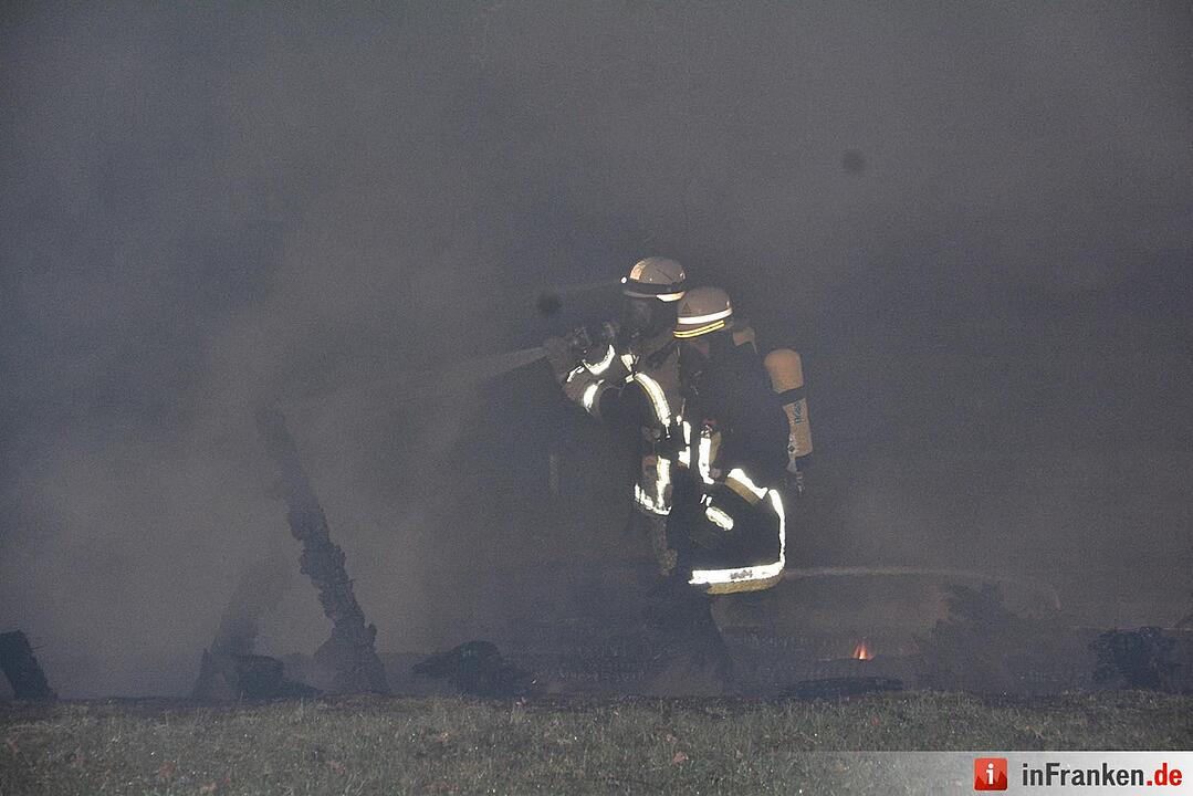 Brand im Kloster Maria Bildhausen